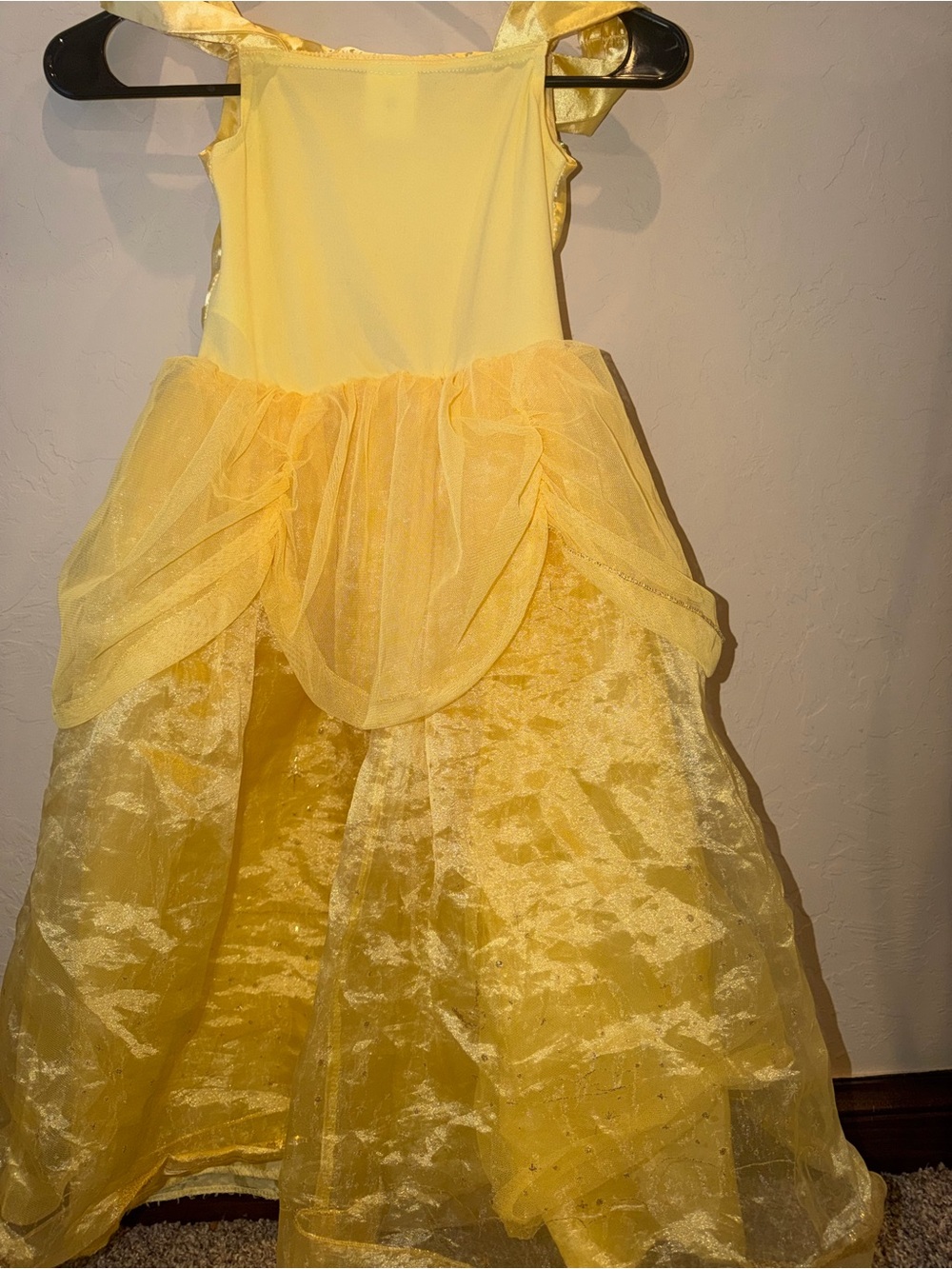 Disney Collection Princess Belle Dress Up Girls Size 5/6 BEAUTY & THE BEAST - Picture 5 of 7